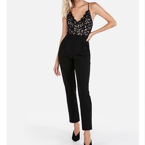 Express lace jumpsuit